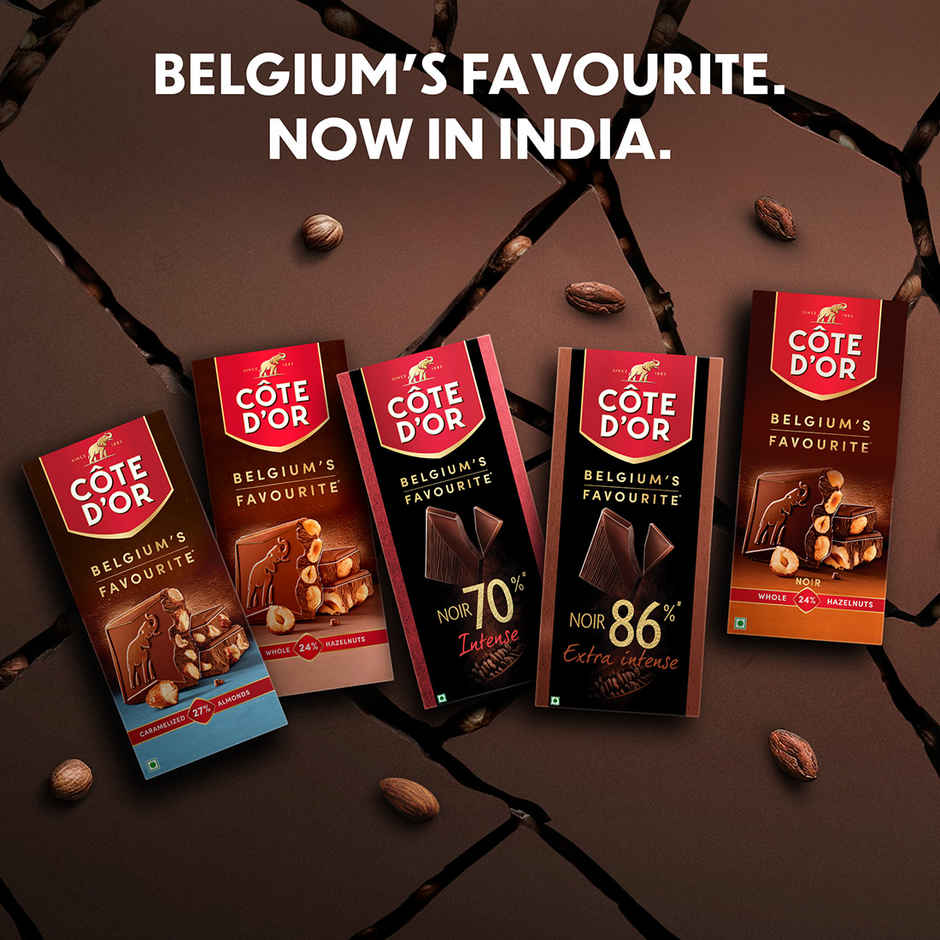 COTE D'OR 86% Dark Premium Belgian Chocolate Bar
