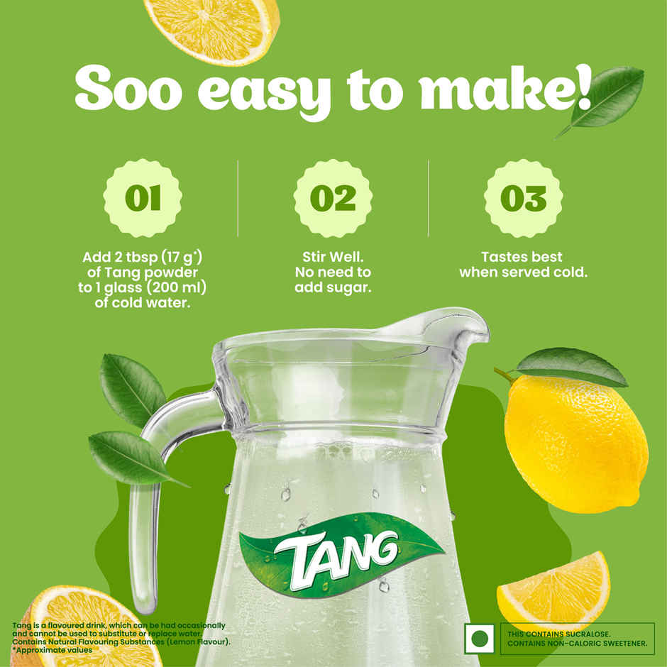 Tang Lemon Instant Drink Mix Combo