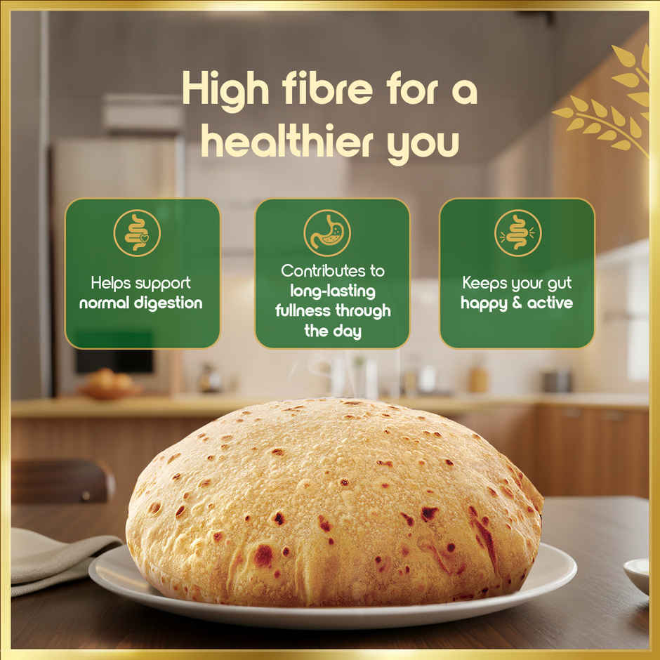 Fortune Atta with Multigrains | High in Protein, Fibre & Iron | With 8 Supergrains