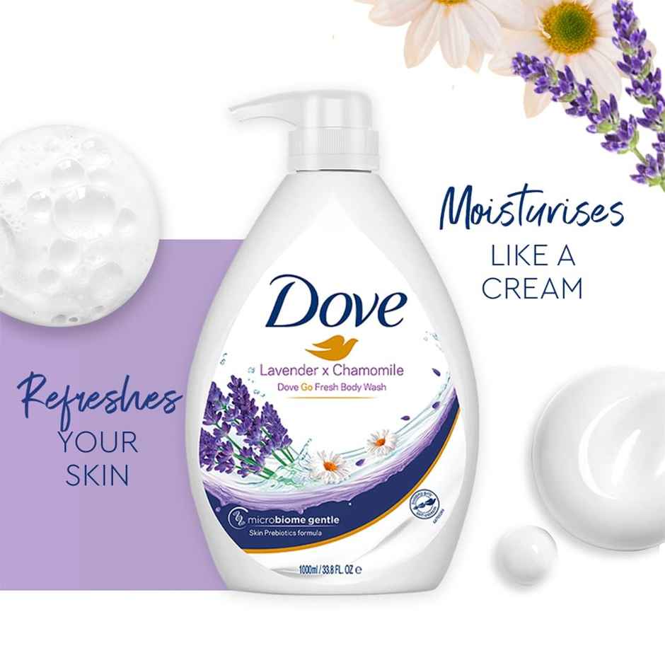 Dove Go Fresh Body Wash | Lavender & Chamomile | Floral Scent