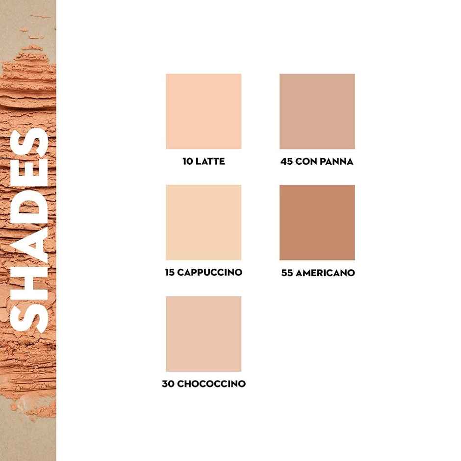 SUGAR Cosmetics Set The Tone Tinted Powder - 15 Cappuccino (699)