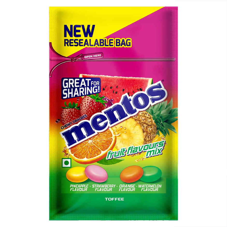 Mentos Chewy Dragees Assorted Flavours Combo  