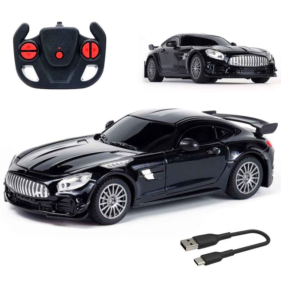 Wembley Mercedez AMG RC Car High Speed Remote Control Car for Kids Rechargeable - Black