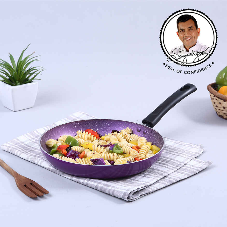 Wonderchef Tivoli Non-Stick Fry Pan | 24 cm | 1.5 L | Induction Compatible