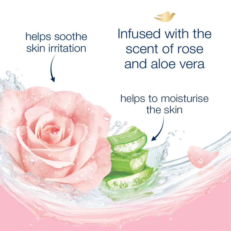 Dove Go Fresh Body Wash | Rose & Aloe Vera | For Replenished Skin