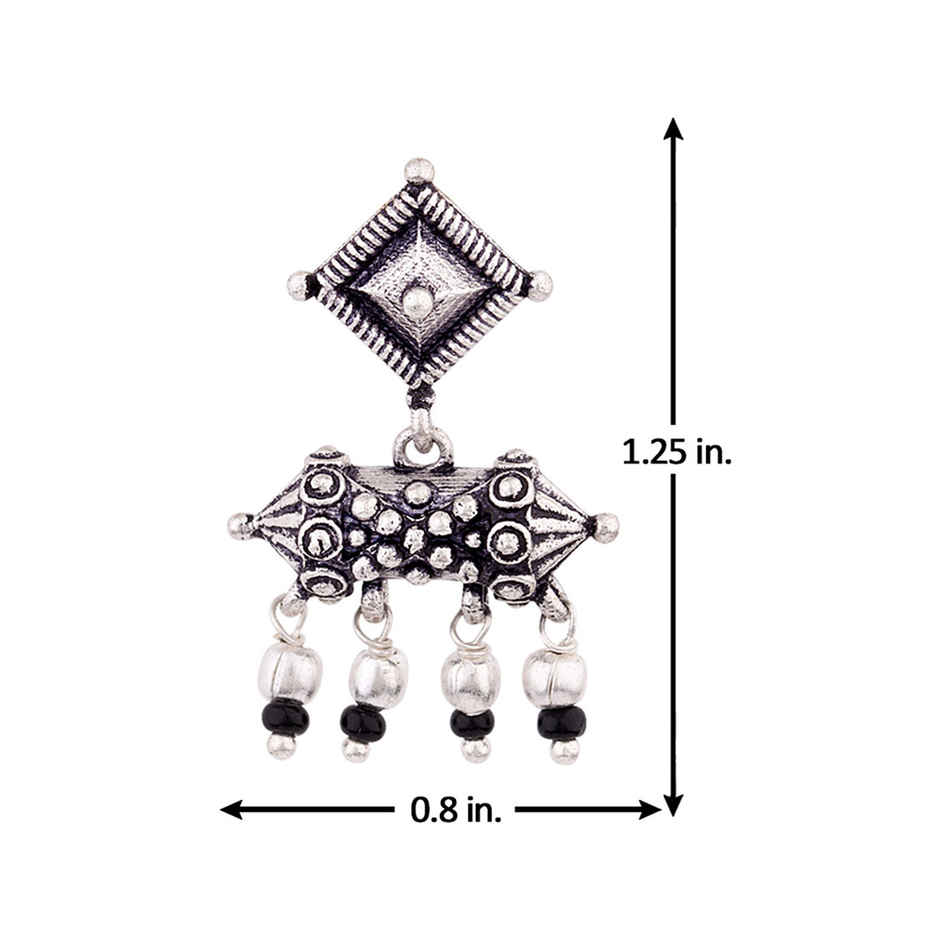 Voylla Nayantara Geometric Design Earrings
