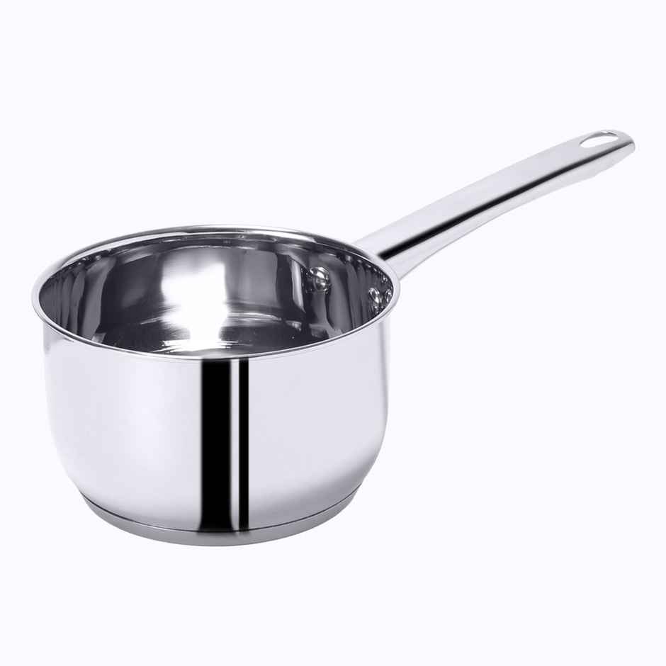 Wonderchef Venice Stainless Steel Saucepan | 1.2Litre | Tri-Ply Bottom