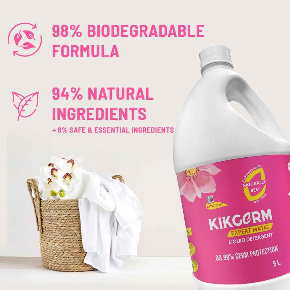 Kikgerm Expert Matic Front Load Detergent Liquid