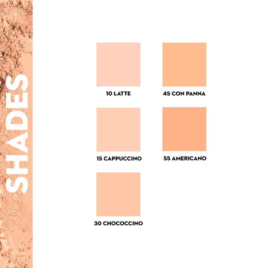 SUGAR Cosmetics Dream Cover Spf15 Mattifying Compact - 15 Cappuccino (499)