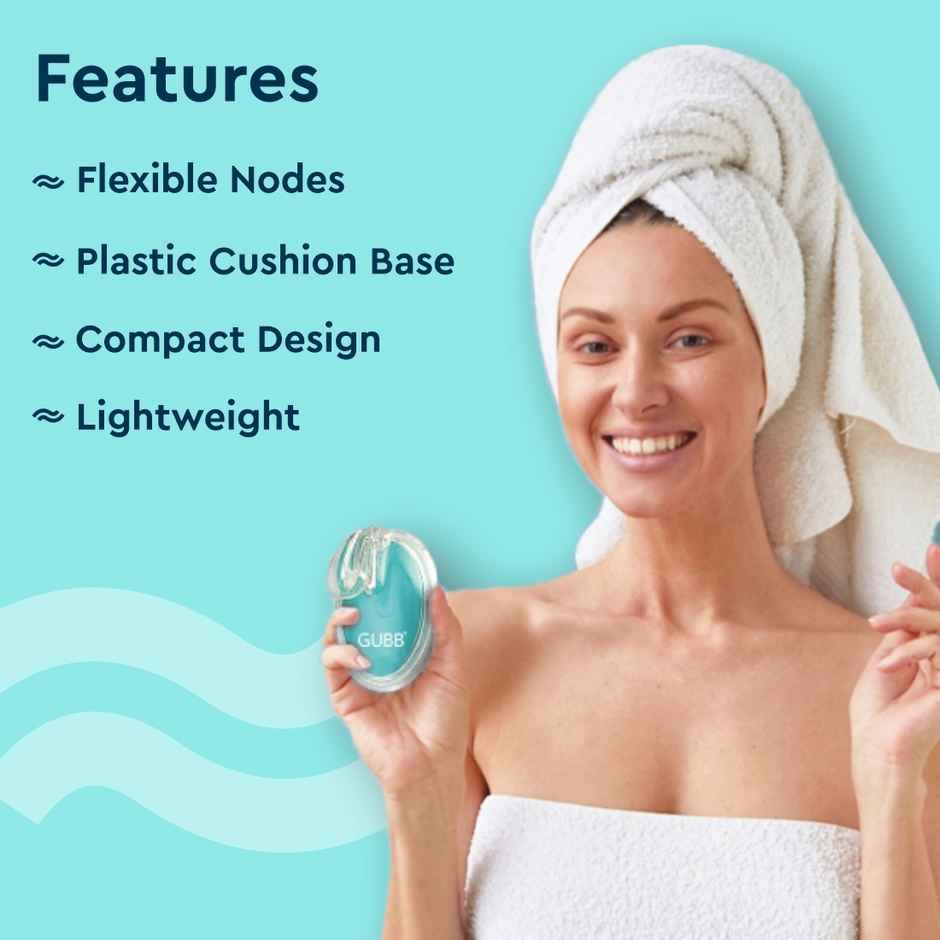 GUBB Bath Body Massager Plastic