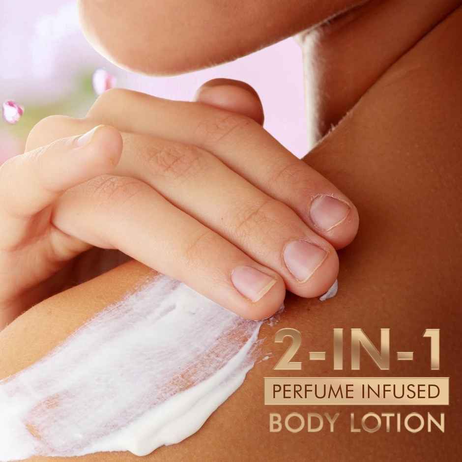 mCaffeine Sweet Escape Perfume Body Lotion With Niacinamide - Cocoa Butter| Fruity-Floral Fragrance