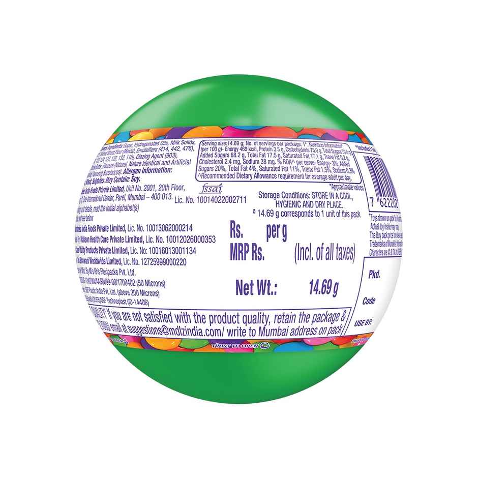 Cadbury Gems Surprise Chocolate Ball