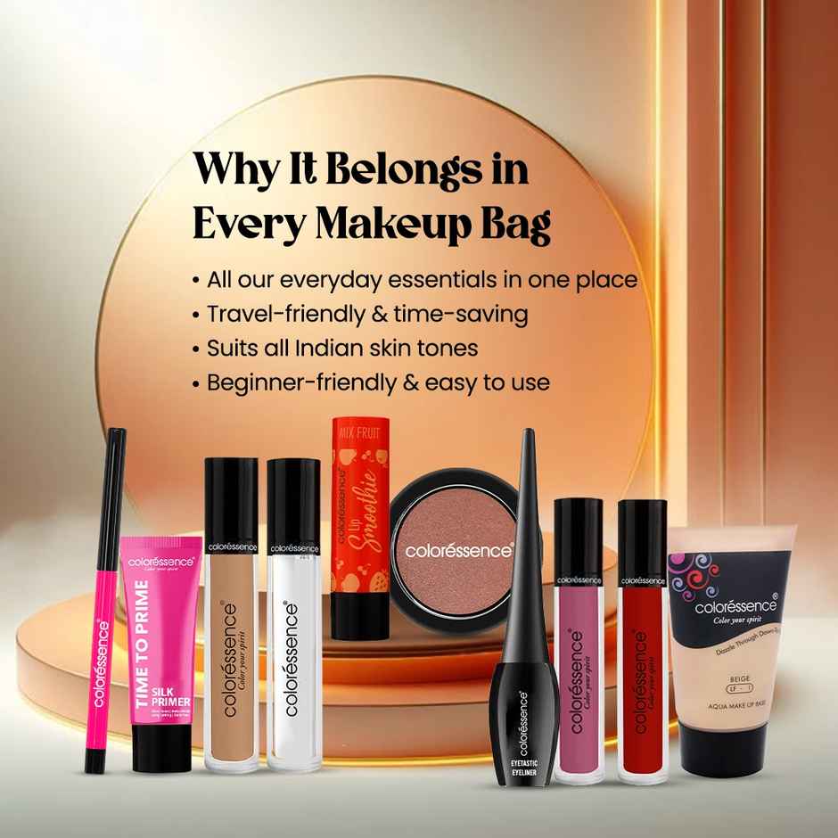 Coloressence Face Makeup Essentials Kit| Premium Makeup Gift Set for Women | Complete Beauty Kit