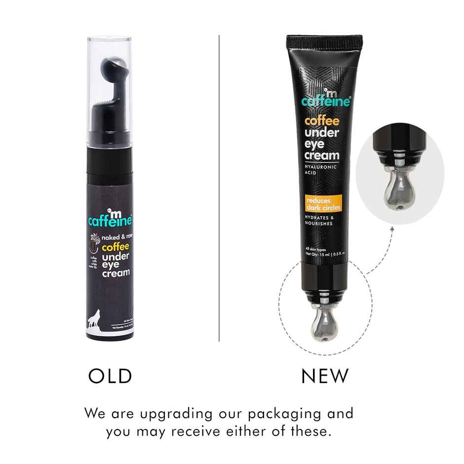 mCaffeine Naked & Raw Coffee Under Eye Cream