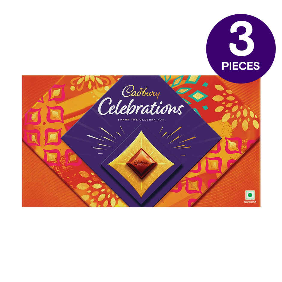 Cadbury Celebrations Assorted Chocolate Diwali Gift Pack Combo