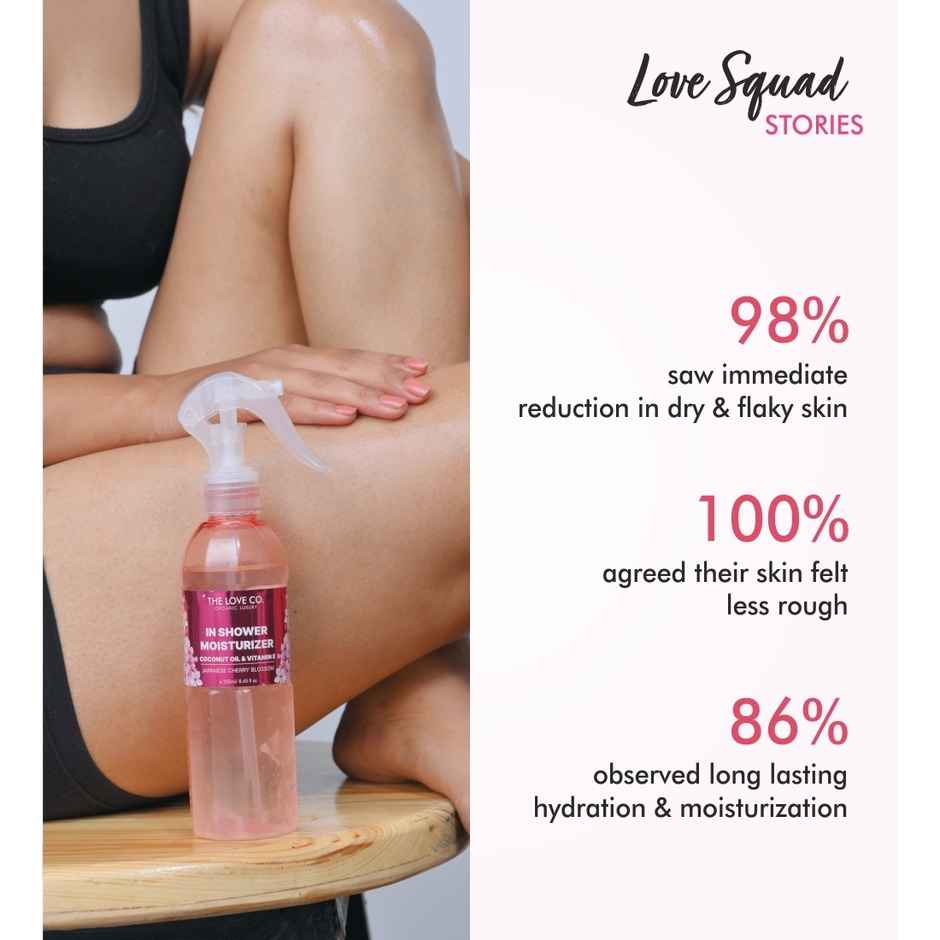 The Love Co Japanese Cherry Blossom In-Shower Moisturizer