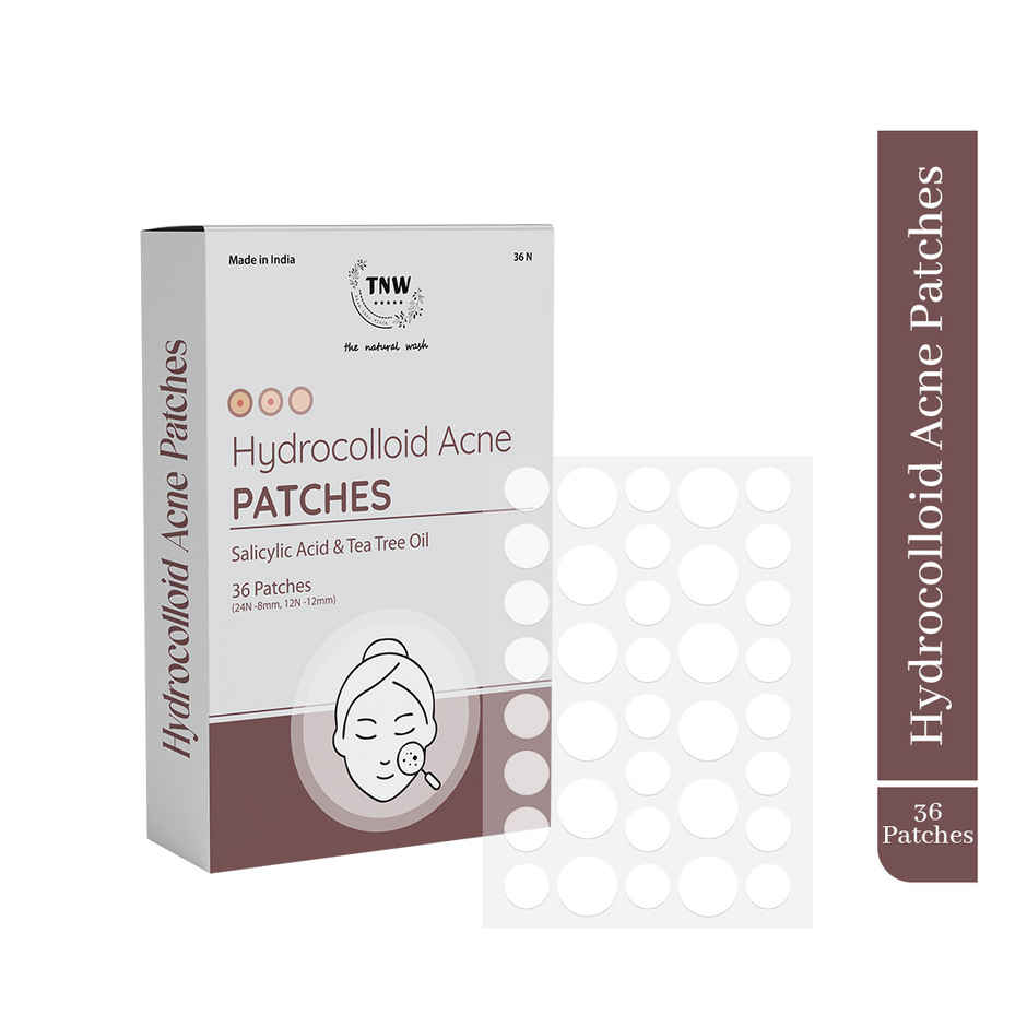 Hydrocolloid Pimple Patches with Salicylic Acid | Overnight Healing | Small & Large