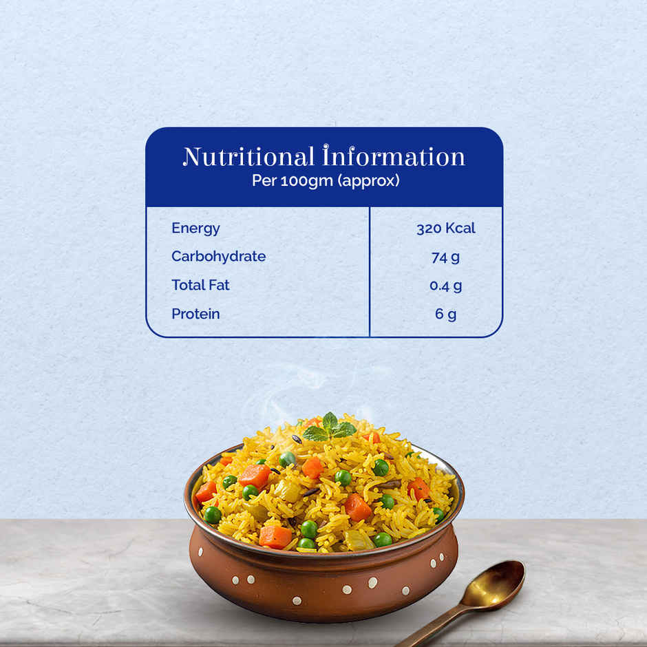 Zeeba Everyday Basmati Rice | Perfect for Everyday Cooking | Cooked length upto 14mm