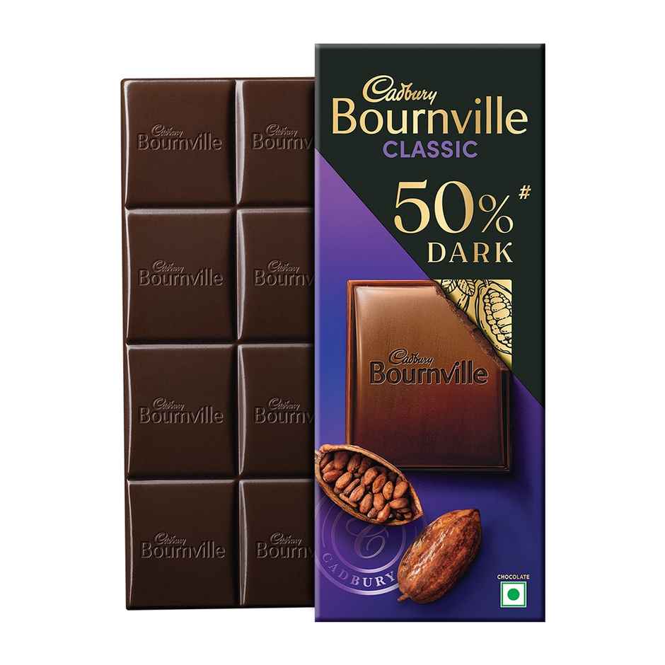Cadbury Bournville Rich Cocoa 50% Dark Chocolate Bar