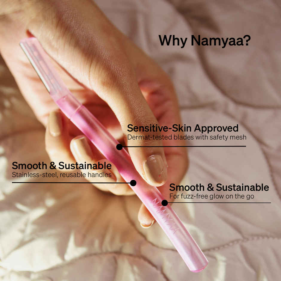 Namyaa Reusable Face Razor for Women