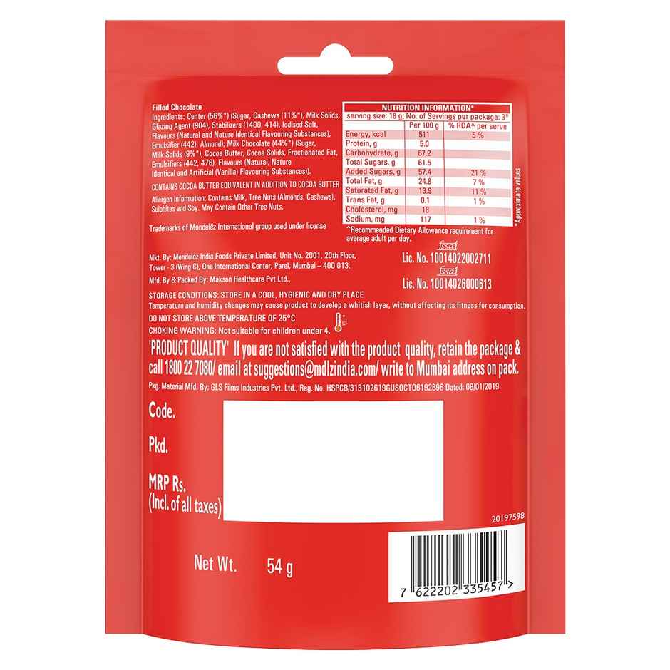 Cadbury Nutties Chocolate Pack