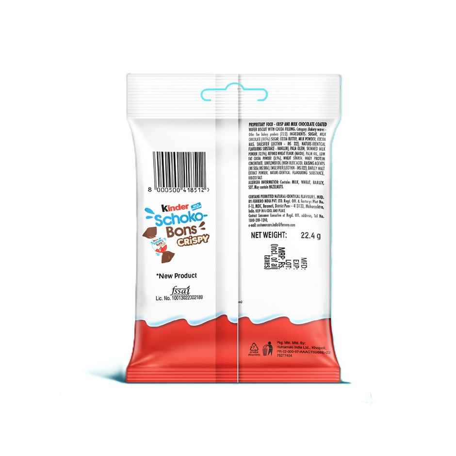 Kinder Schoko-Bons Crispy | 4 pcs