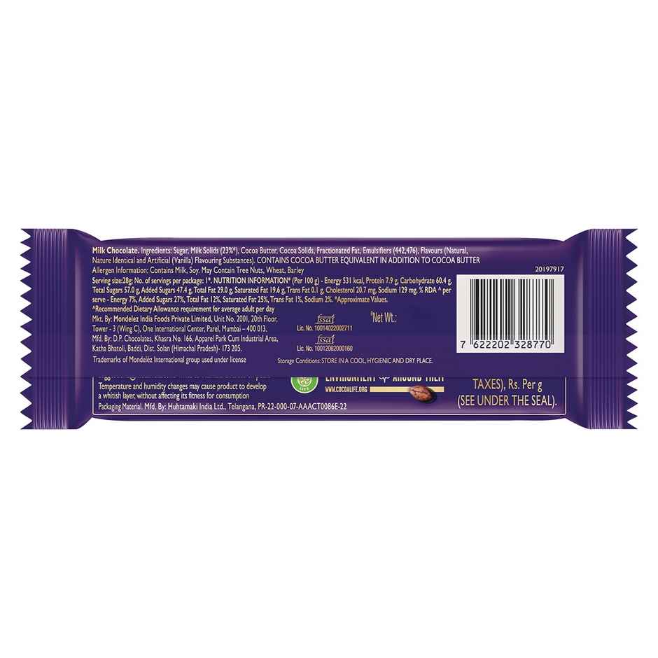 Cadbury Dairy Milk Chocolate Bar | Smooth & Rich Milk Combo