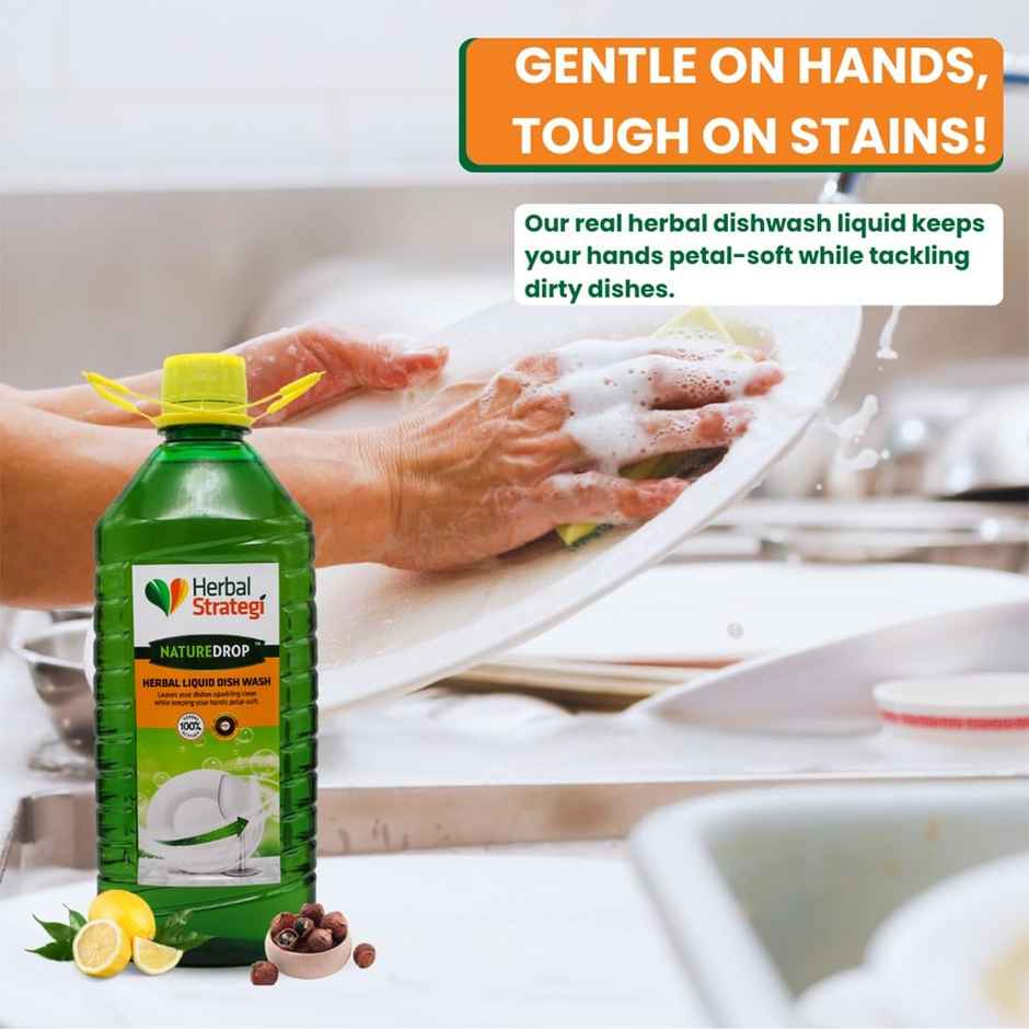 Herbal Strategi Dishwash Liquid