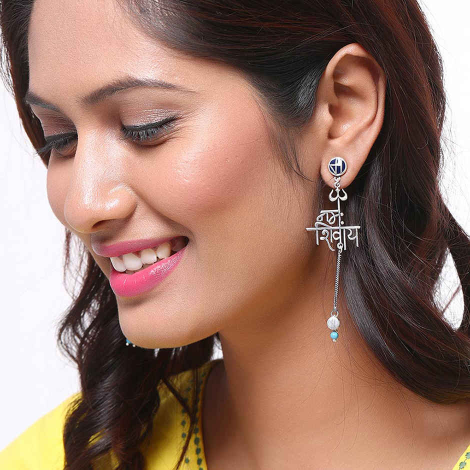 Voylla Moksha Namaha Shivaya Earrings