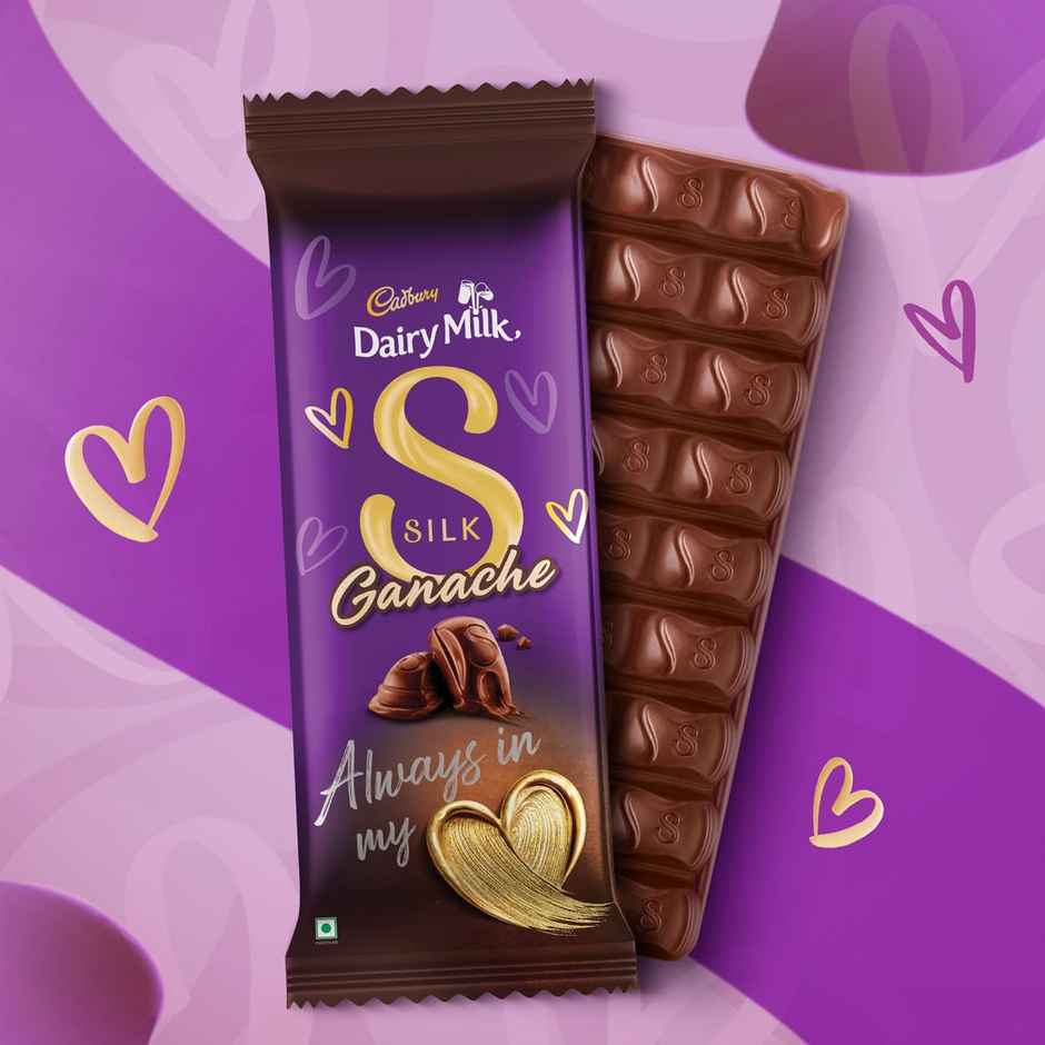 Cadbury Dairy Milk Silk Ganache Chocolate Bar Valentine's Gift Pack
