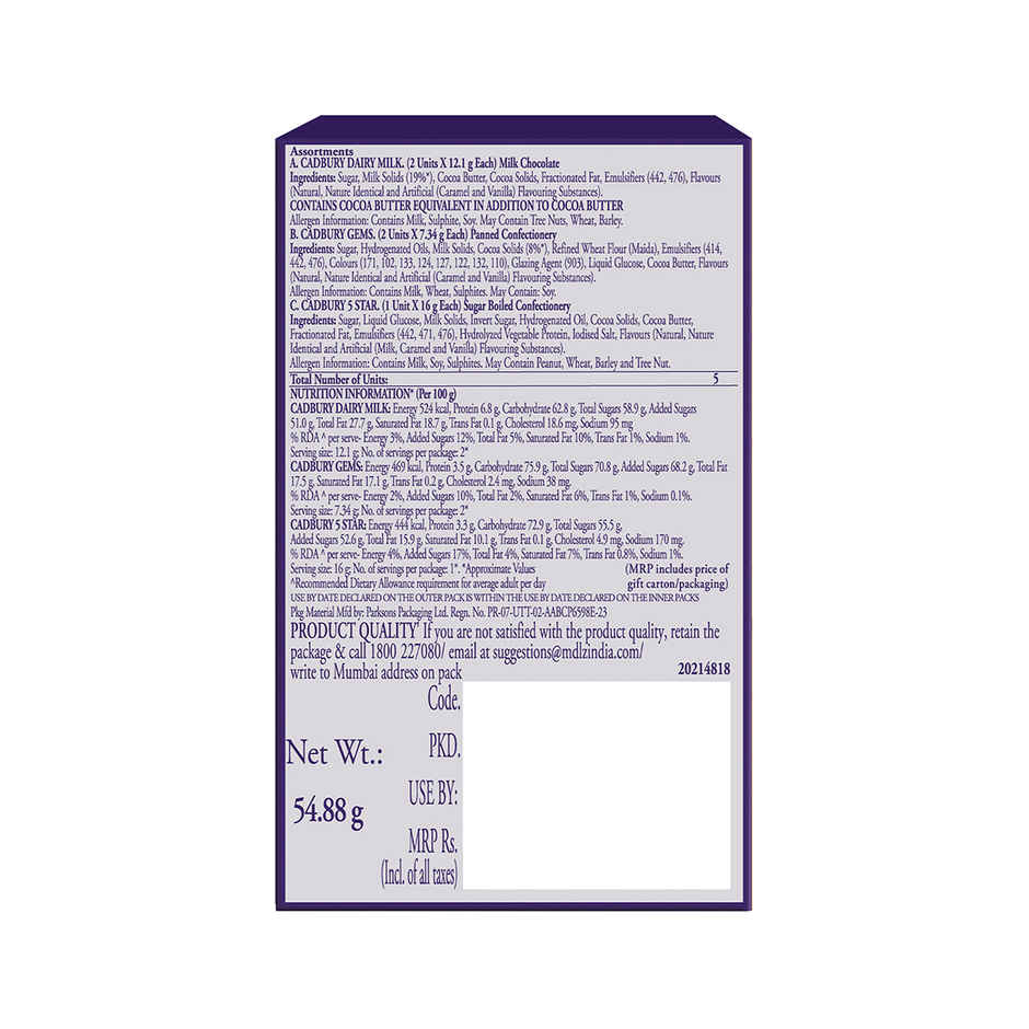 Cadbury Celebrations Assorted | Chocolate Pack