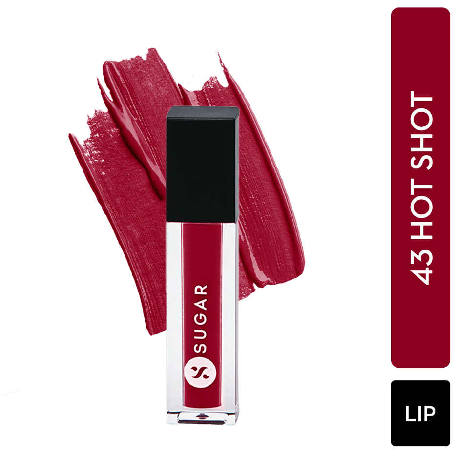 SUGAR Smudge Me Not Liquid Mini Lipstick - 43 Hot Shot
