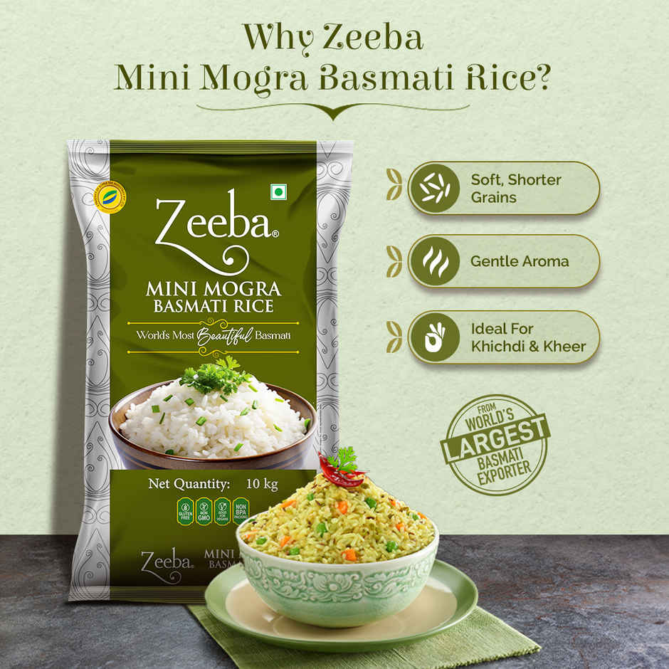 Zeeba Mini Mongra Basmati Rice