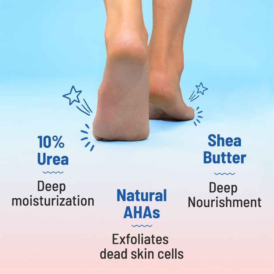 Chemist at Play Foot Cream for Cracked Heels & Diabetic Foot | Up to 24 hours of Moisturization