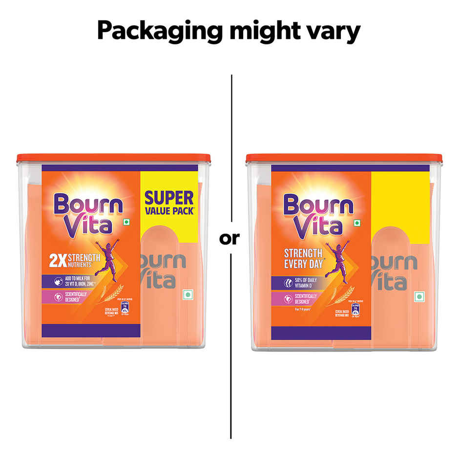 Cadbury Bournvita Chocolate Drink Mix | For 7 - 9 years Kids