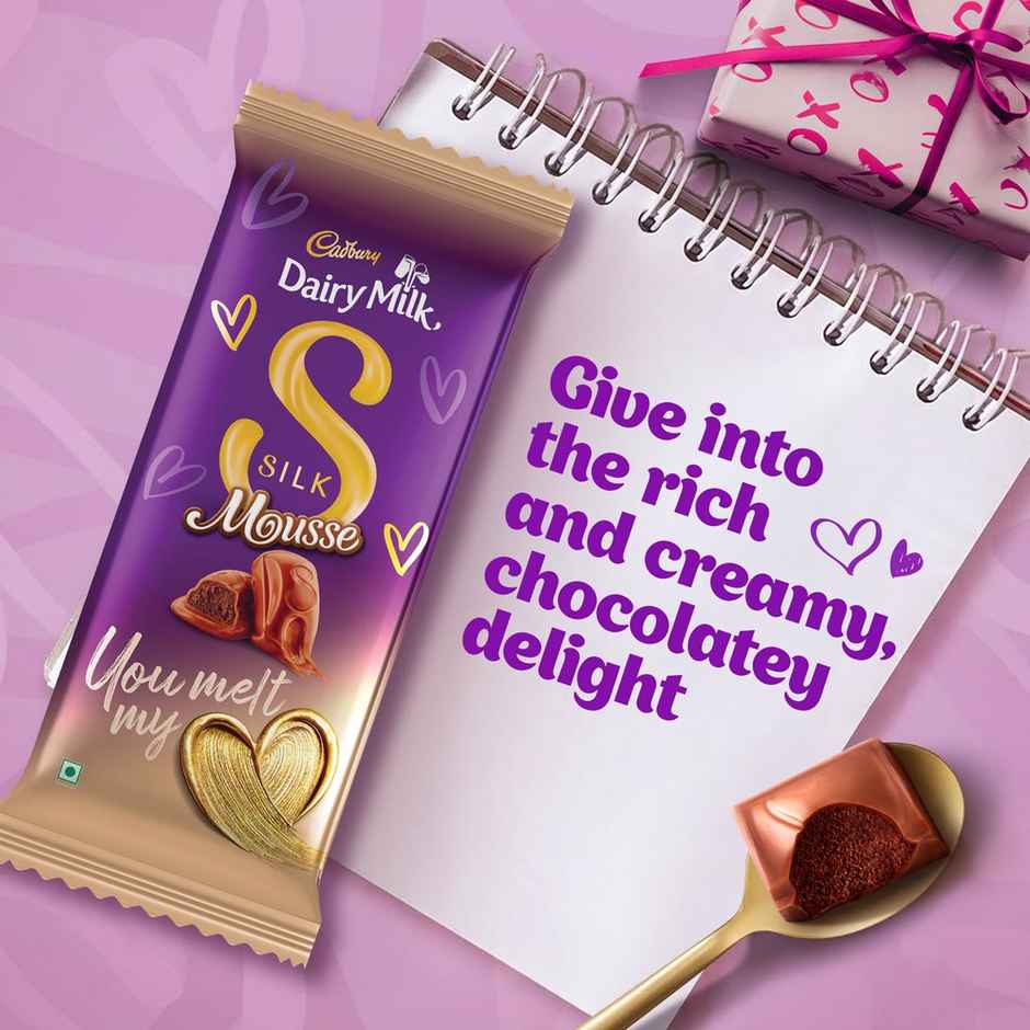 Cadbury Dairy Milk Silk Mousse Chocolate Bar Combo