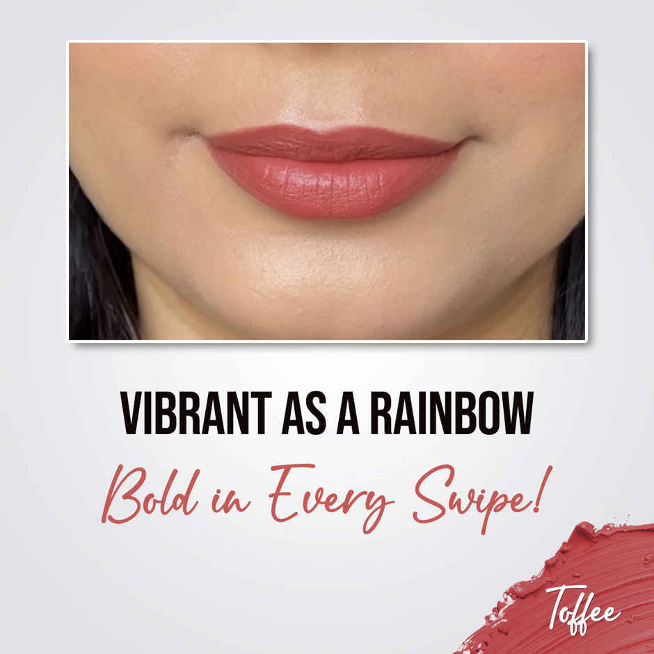 Coloressence Hydramatte Long Stay Lippie Crayon | Intense Pigment, All-Day Comfort | Toffee