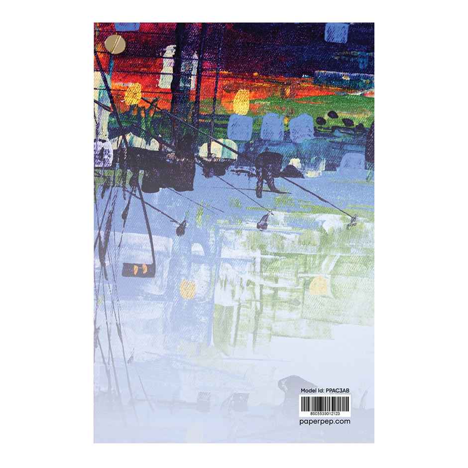 Paperpep Acrylic Paint Pocket Art Book 300Gsm (15 x 10 cm, 25 Sheets)