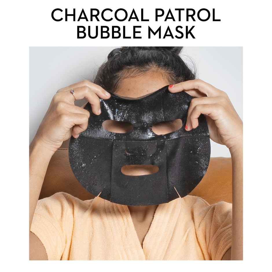 SUGAR Cosmetics Charcoal Patrol Bubble Mask