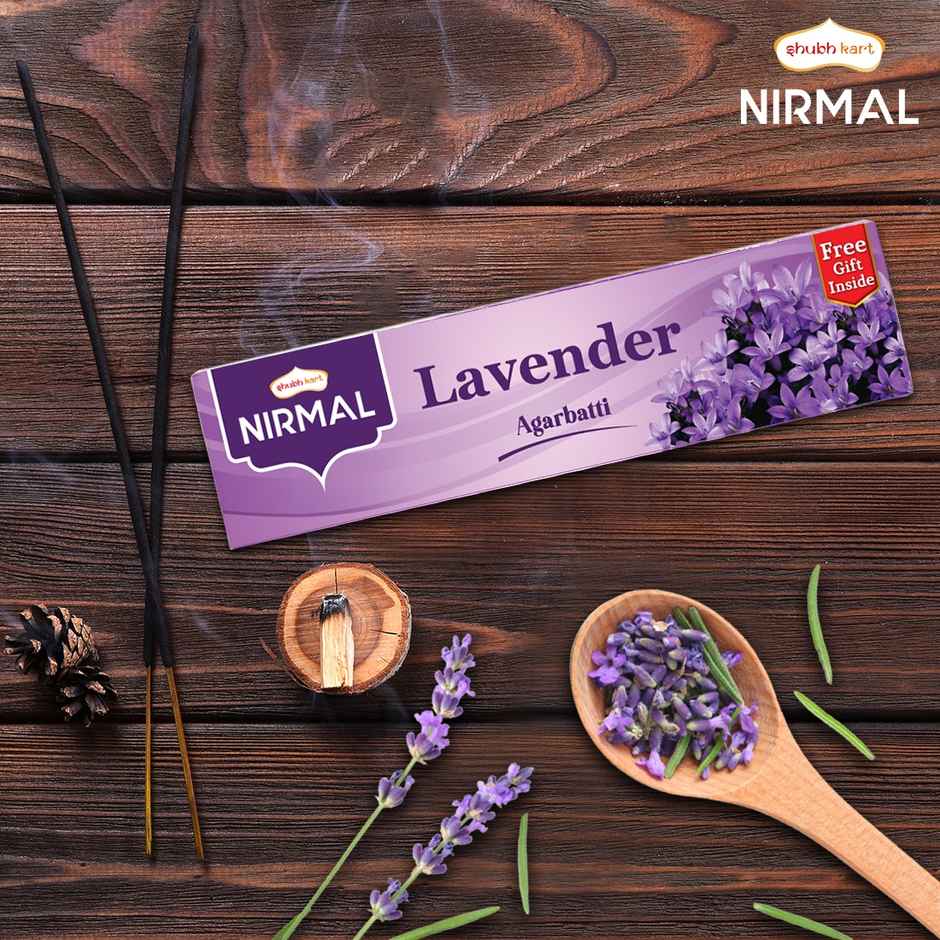 Shubhkart Nirmal Eco Box Lavender Agarbatti Combo