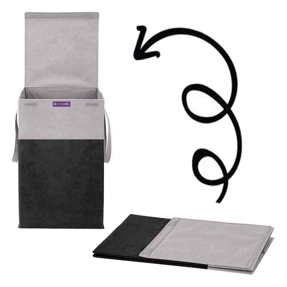 Prettykrafts 13, Square with lid Nw plain lange Black (Black)