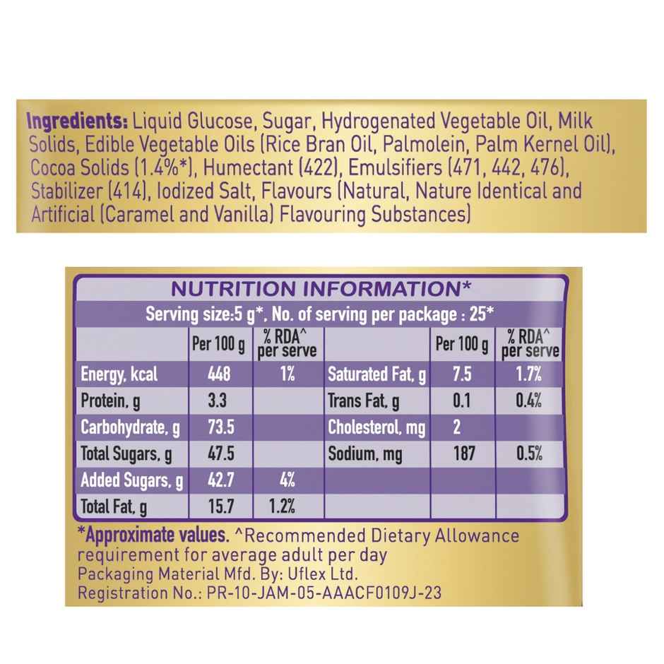 Cadbury Choclairs Gold Candy Combo