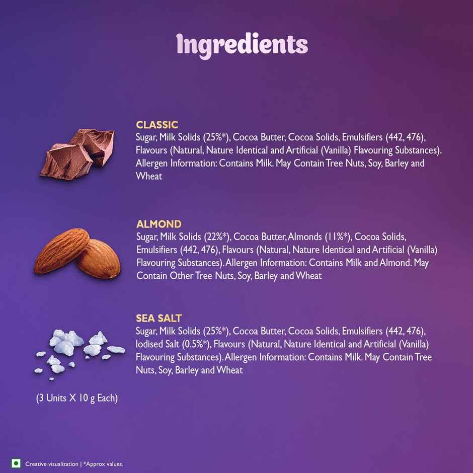 Cadbury Dairy Milk Silk Miniatures Premium Assorted Chocolate