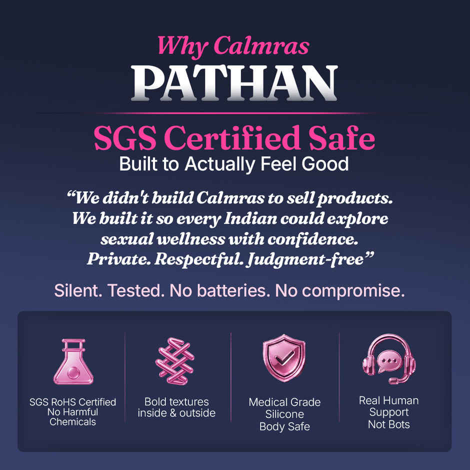 Calmras Pathan Stroker - Personal Massager For Men