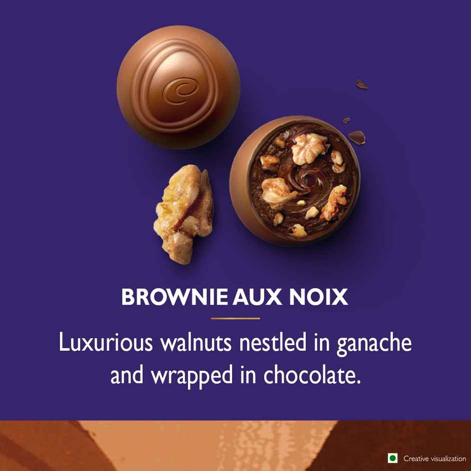 Cadbury Studio Brownie Aux Noix Signature Pralines Chocolate