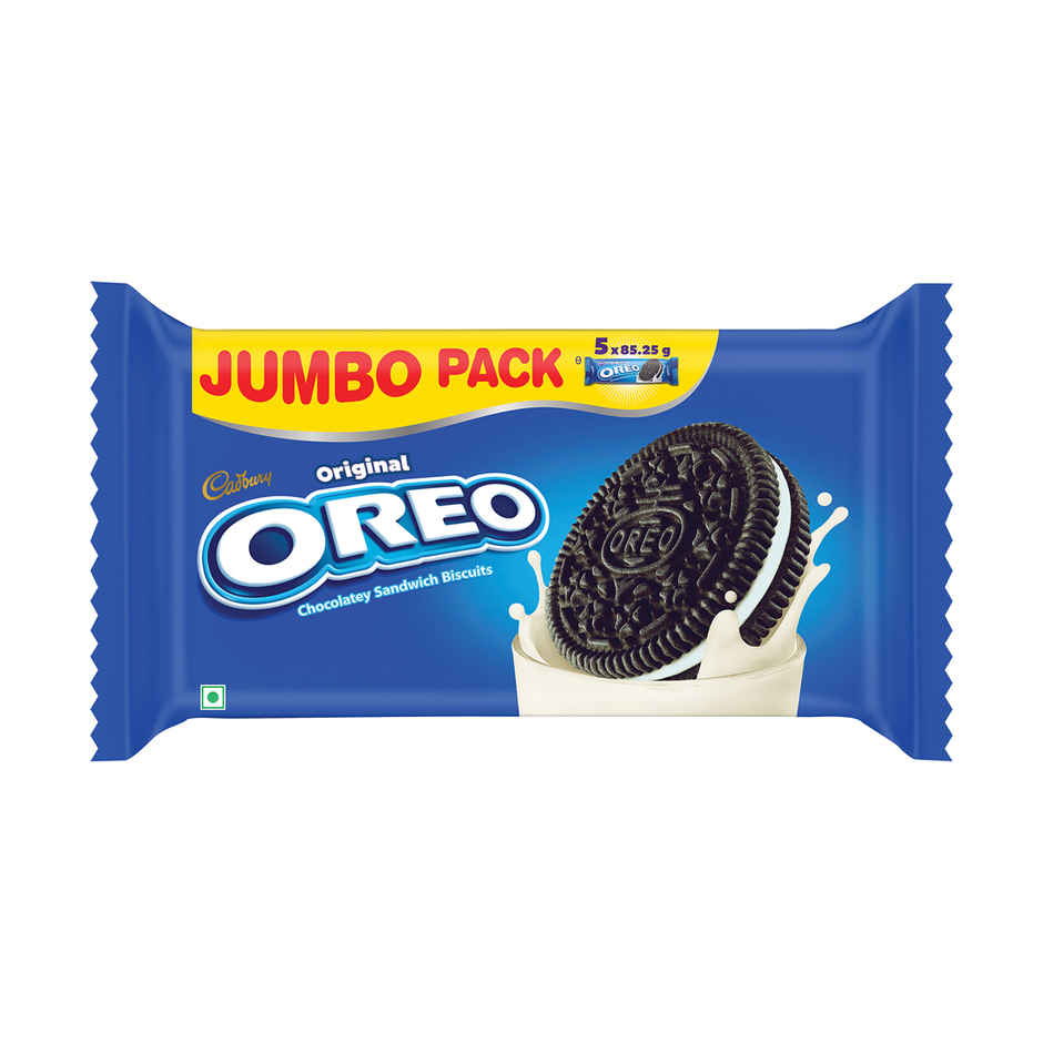 Cadbury Oreo Vanilla Flavour Crème Sandwich Biscuit Mega Family Pack