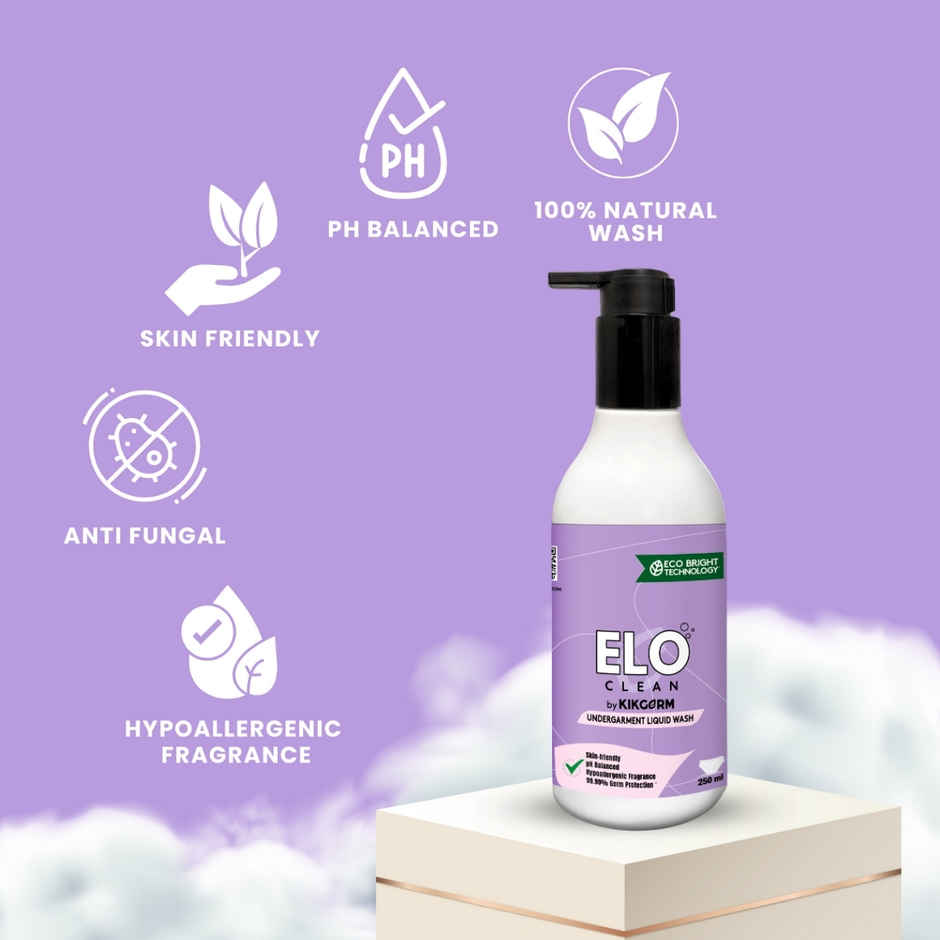 ELO Clean by Kikgerm Undergarments Liquid Wash