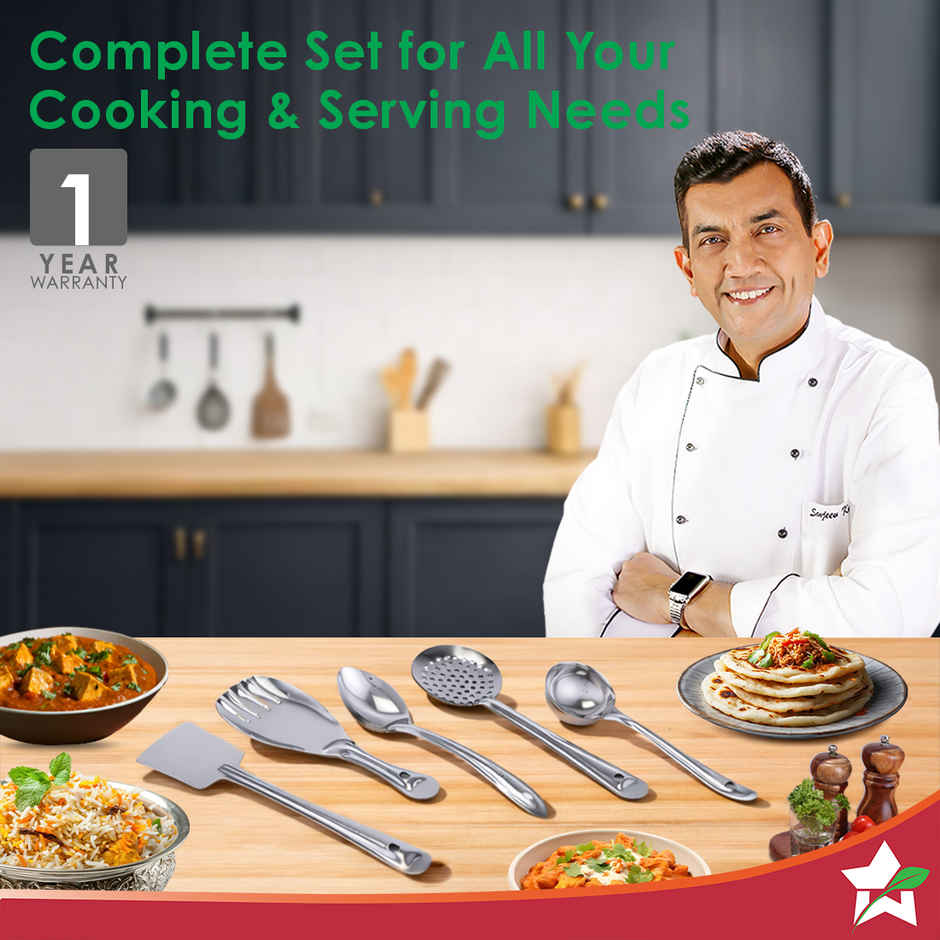Wonderchef Venice Kitchen Tools Set | Stainless Steel