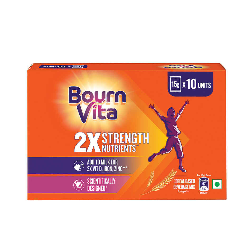 Bournvita Chocolate Drink Multipack Pouch