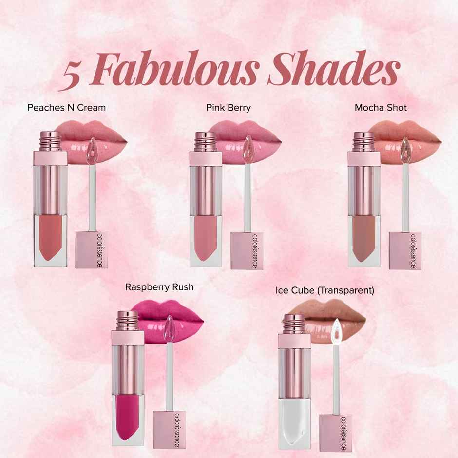 Coloressence Roseate Plumpkin Tinted Lip Gloss | Peaches N Cream